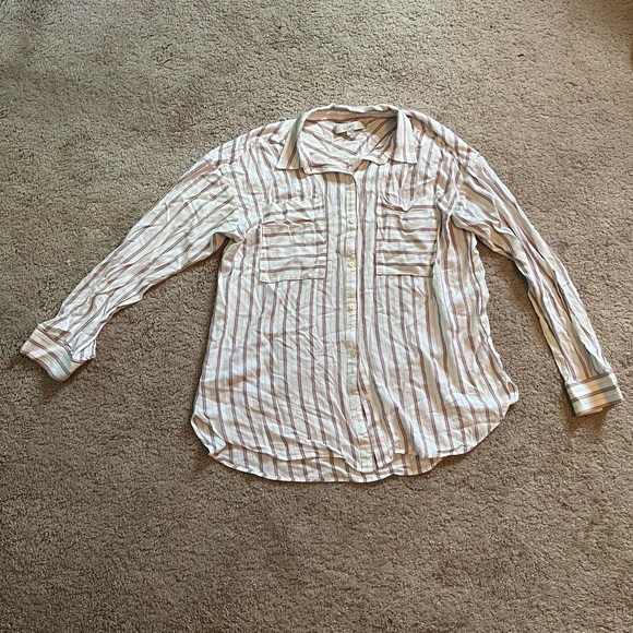 Striped button down shirt - Picture 1 of 1